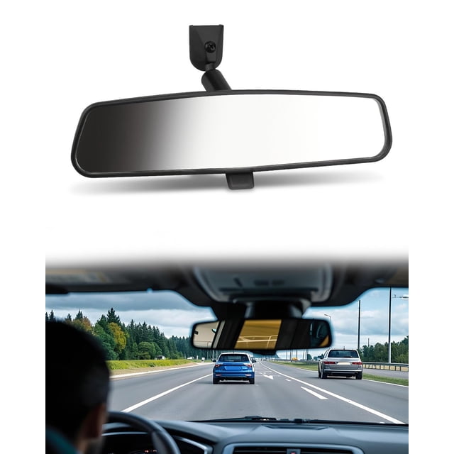 Espejo Retrovisor Interior ANODZU 26 cm Antirreflejo para Ford