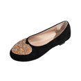 thumbnail image 1 of Wensltd Chaussures Décontractées de Mode à Bouche Peu Profonde pour Femmes, Couleur Unie, Bout Rond, Ballerines pour Femmes, Printemps Automne, 1 of 7