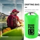 thumbnail image 4 of Saco De Bolsa Seca Bolsa seca impermeable Pack Saco Natación Kayak River Trekking (15L Verde) Ndcxsfigh  Libre de BPA, 4 of 4