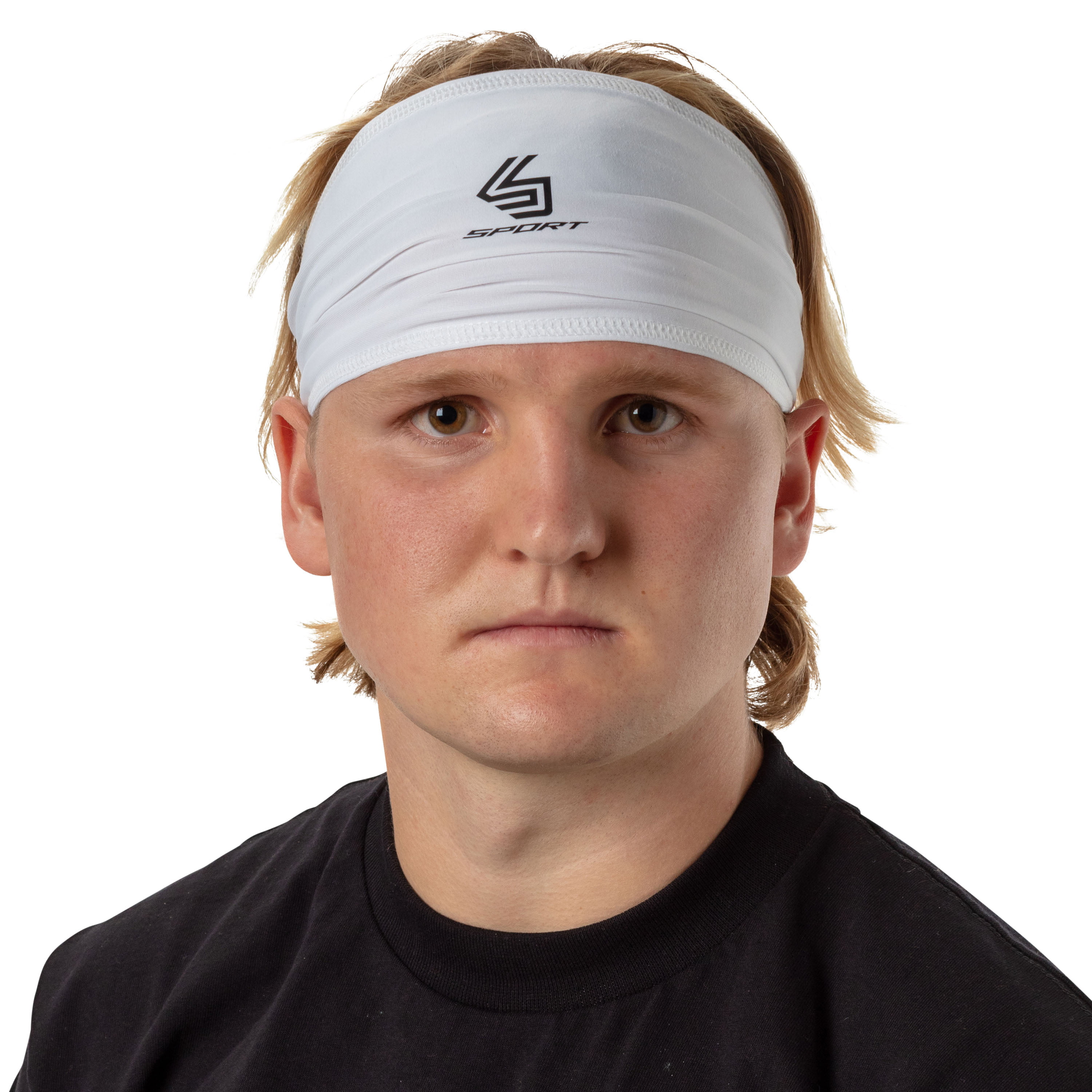 Shock Doctor Sport Wide Performance Headband One Size Fits Most, Black,  Polyester/Spandex Blend 