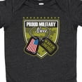 thumbnail image 4 of Inktastic Proud Military Niece Girls Baby Bodysuit, 4 of 5