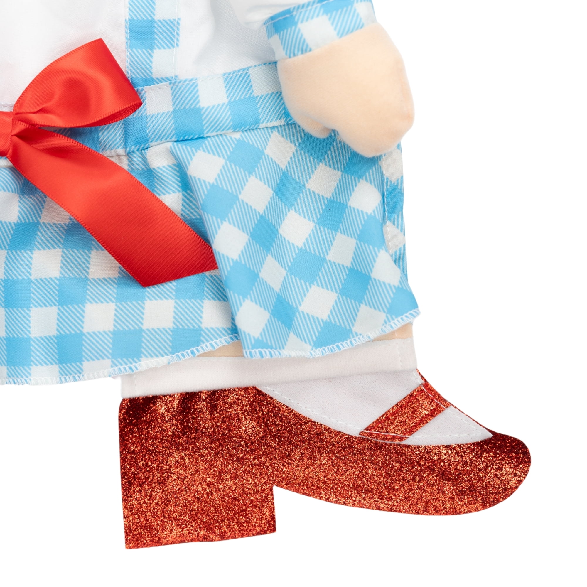 Vibrant Life Halloween Gingham Girl Costume for Dogs, Blue and White, Medium