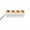 Multicolor, variant on Caramel Bread Light Up Button Clicker Fidget Toys for Adults LED Glow Plastic Mechanical Gadget Handheld Pastry Shape Office Desk Accessory Pressure Relief Tool 1 Pack