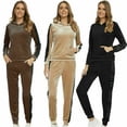 thumbnail image 5 of MintLimit Women's Tracksuit Sets 2 Piece Sweatsuits Velour Pullover Hoodie and Sweatpants Jogging Suits Outfits, 5 of 6