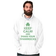 thumbnail image 3 of Keep Calm Shake Shamrocks St Paddys Hoodie Sweatshirt Women Men Brisco Brands S, 3 of 6