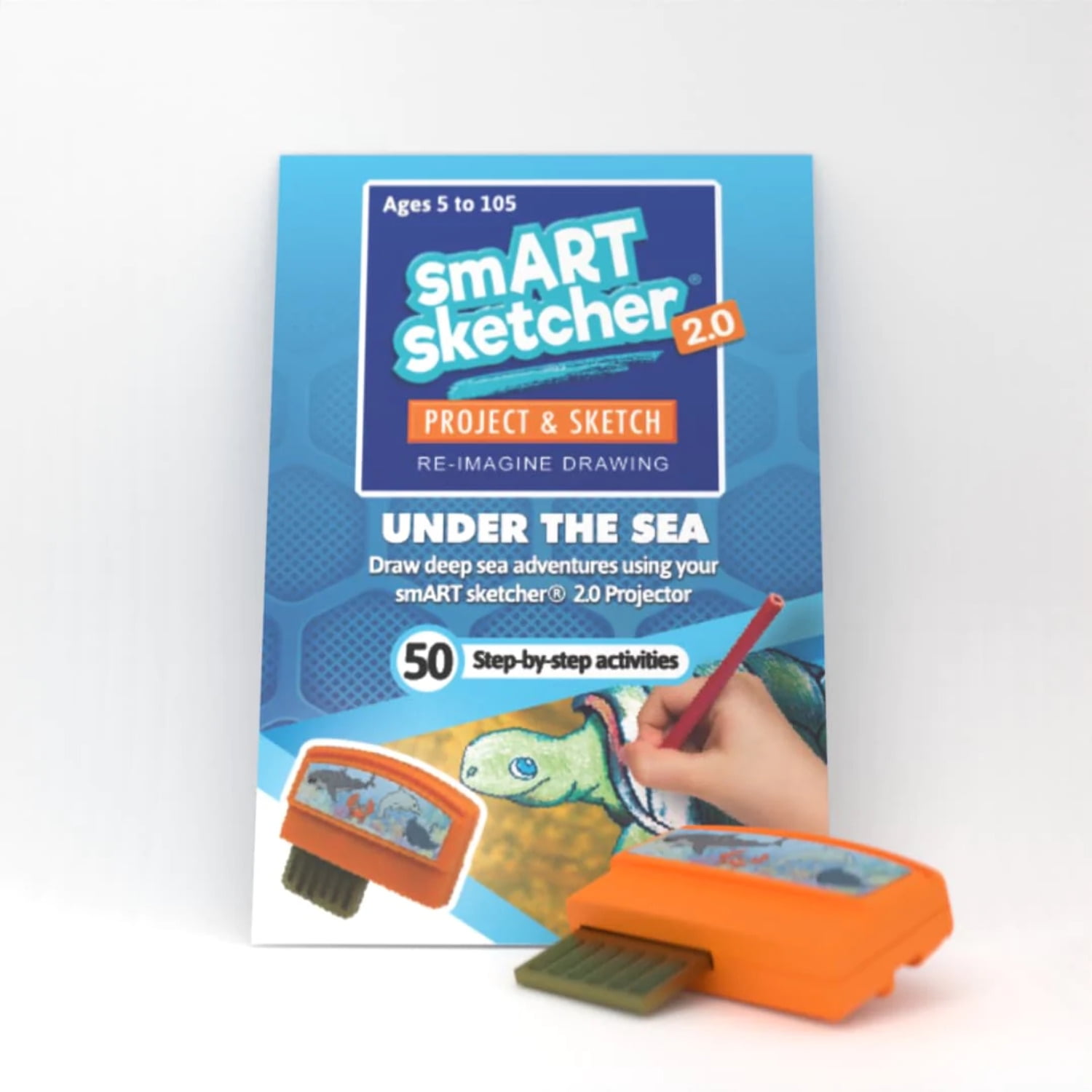 Here is a fun family activity: use the smART sketcher® to create fun n