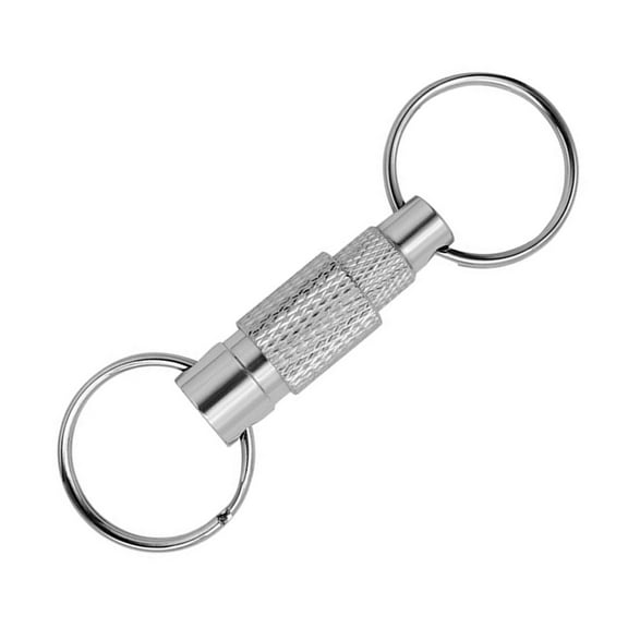 Milue Detachable Key Chain Outdoor Tool Pull Apart Quick Release Keyrings Removable