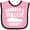 Pink and Black, variant on Inktastic Grandpas Lil Racing Buddy Boys or Girls Baby Bib