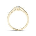 thumbnail image 3 of 1/3 Carat T.W. Diamond Three-Stone 10kt Yellow Gold Engagement Ring, 3 of 5