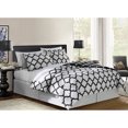 thumbnail image 1 of VCNY Home Galaxy Collection Comforter Soft & Cozy Bedding Set, Stylish Chic Design for Home Décor, Machine Washable, King, Black/White, 1 of 1