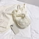 thumbnail image 4 of Bolso Las Axilas Las Mujeres Bolso Hombro Plisado La Nube La Nylon Bolsos (Beige), 4 of 9