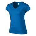 thumbnail image 3 of Gildan T-Shirt Doux à Col en V pour Femmes, 3 of 3