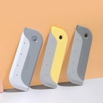 ADDHAT Mini Glass Squeegee 2Pcs Tpr Cleaning Tool For Bathroom Shower And Windows