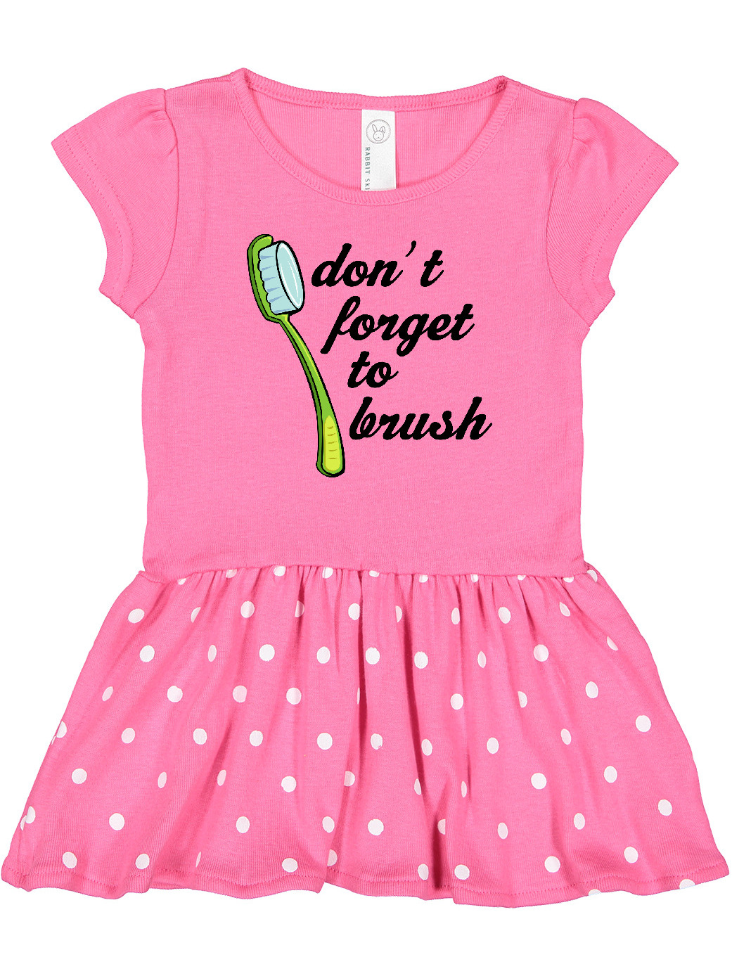 Inktastic Dentist Toothbrush Dental Hygienist Gift Baby Girl Dress