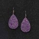 thumbnail image 3 of blackPendientes Tendencia Pendientes Largos De Lentejuelas En Forma De Gota Moda Super Flash Ear Jewelry Mujer Negro -, 3 of 5