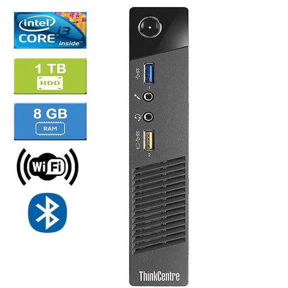 Used: LENOVO M73 TINY Intel Core i3-4130T , 8GB, 1TB HDD, Win 10 Home