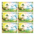thumbnail image 2 of MKHERT Magic Forest with Butterflies Fairytale Cabin and The Clearing Placemats Table Mats for Dining Room Kitchen Table Decoration 12x18 inch,Set of 6, 2 of 4