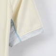 thumbnail image 5 of Dolkfu Shirts Men Mock Neck Quarter Zip Color Block T Shirt Mesh Short Sleeve Loose Tees for Men L, 5 of 7