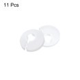 thumbnail image 3 of 11PCS Decoración de Cubierta de Tubería 0.5in /12mm, Cubierta de Tubería con Brida Decor PP Plástico, Blanco, 3 of 6