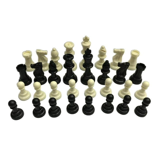 TISHITA 1 Set Chess Pieces Set Portable Tournament Checkers 95mm King for Adult Children