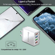 thumbnail image 4 of Cargador de 4 Puertos USB 48W BLOOSOM Adaptador Clavija Enchufe Cubo de Carga Rápida, 4 of 4