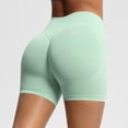 thumbnail image 2 of Pantalones Cortos de Yoga de Cintura Alta, Cómodo Fitness Deportivo, Pantalones de Secado Apretados Transpirables para Mujeres, 2 of 9