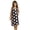 Black, variant on BY LORA Polka Wraps for Girls Bath Wraps Robes Cover up, Black Red, LARGE