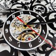 thumbnail image 2 of Motocross Bike Vinyl Record Wall Clock Boy Room Home Decor Dirt Bike Mute Watch Motocross Racing Motor Boy Motorcycle Rider Gift, 2 of 8