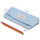 thumbnail image 4 of Paquete de 4 estuches de lona para lápices, bolsa de almacenamiento para bolígrafos para estudiantes, oficina, universidad, escuela secundaria, escuela secundaria Ormromra CZBG-XM159, 4 of 6