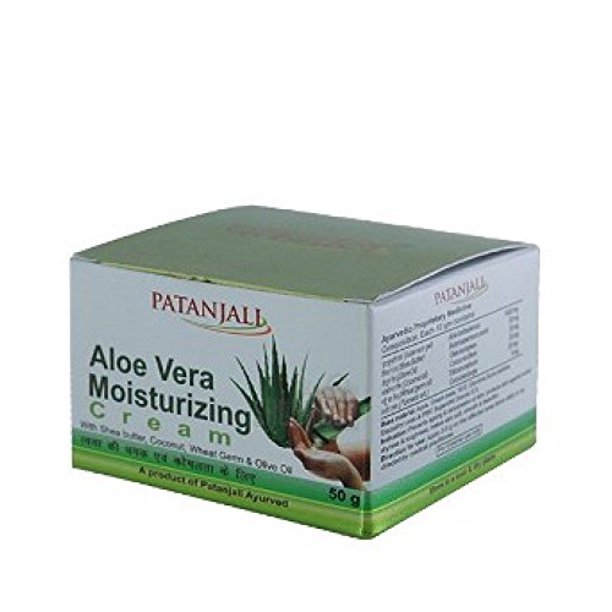 Patanjali Aloevera Moisturizing Cream (50 g x 3)