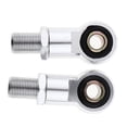 thumbnail image 5 of 2 Uds., Adaptadores de Amortiguador de Motocicleta Plateados, Conectores, Tornillos, Piezas de Suspensión 10mm, 5 of 5