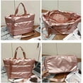 thumbnail image 4 of Sdmnsg-T Puffer Tote Bag Large Shiny Yoga Mat Quilted Puffy Tote Bag Trendy Bubble Purse For Women Oversized Gym Shoulder Handbag, 4 of 8