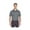 CHARCOAL, variant on Men's Cool & Dry Mesh Pique Polo Shirt, Style 8210