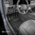 thumbnail image 5 of TuxMat - For Hyundai Sonata Hybrid 2024-2026 Models - Custom Car Mats - Maximum Coverage, All Weather, Laser Measured - This Full Set Includes 1st and 2nd Rows, 5 of 10