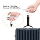 thumbnail image 4 of Báscula electrónica para equipaje de viaje, báscula electrónica portátil para maletas, máx. 50 kg/110 lb, función de tara, para viajes y vida familiar, 4 of 5