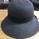 thumbnail image 1 of Sombrero de mujer plegable negro, sombrero de verano, sombrero de sol de ala ancha, correa para la barbilla Rojo Verde, 1 of 5