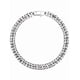 thumbnail image 1 of Pulsera Esclava Xtellar plateado De Acero Inoxidable Para Hombre 6mm 8mm, 1 of 5
