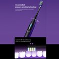 thumbnail image 3 of Oclean X Pro Cepillo de dientes eléctrico impermeable para adultos 42,000 VPM Limpieza profunda con pantalla táctil LCD,, 3 of 8
