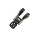 thumbnail image 1 of Eigraketly Boquilla de buceo Reemplazo de silicona Suministros termoplásticos Herramienta práctica Accesorios de tubo de respiración Blanco Deportes acuáticos Negro Eigraketly OD019449-03, 1 of 6