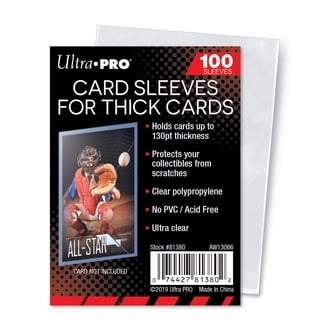 ultra pro card sleeves 500 pack PRO-Gloss Standard Deck Protector Sleeves Bundle (500ct) main image 1