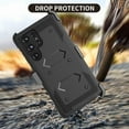 thumbnail image 7 of Takfox Case For Samsung Galaxy S22 Ultra,Shockproof Heavy Duty Rugged Locking Swivel Holster Belt Clip Kickstand Full Body Hard Shell Phone Cover Case,Black, 7 of 7