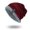 Wine, variant on Dyfzdhu Men Unisex Solid Outdoor Hat Knitting Winter Plush Warm Knit Black