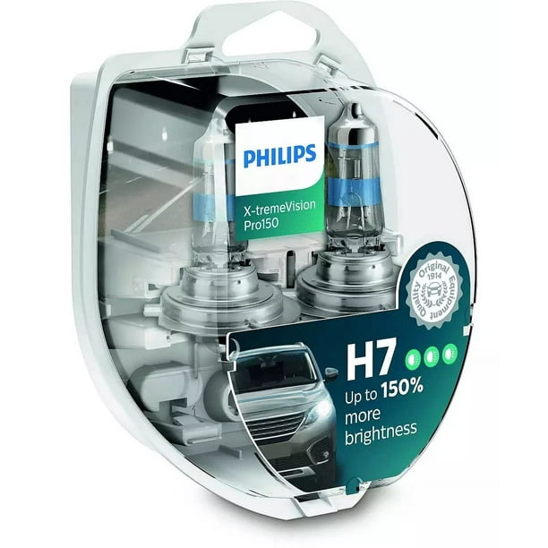 Bombillas para faros delanteros de coche Philips X-tremeVision Pro150 H7 (gemelas)