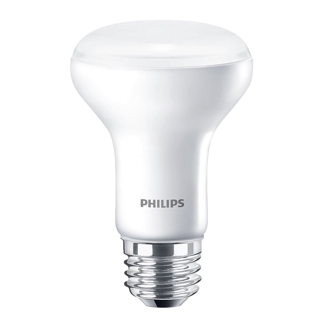 Bombilla LED Philips BR20 regulable, color blanco suave, 6 W (paquete de 6)