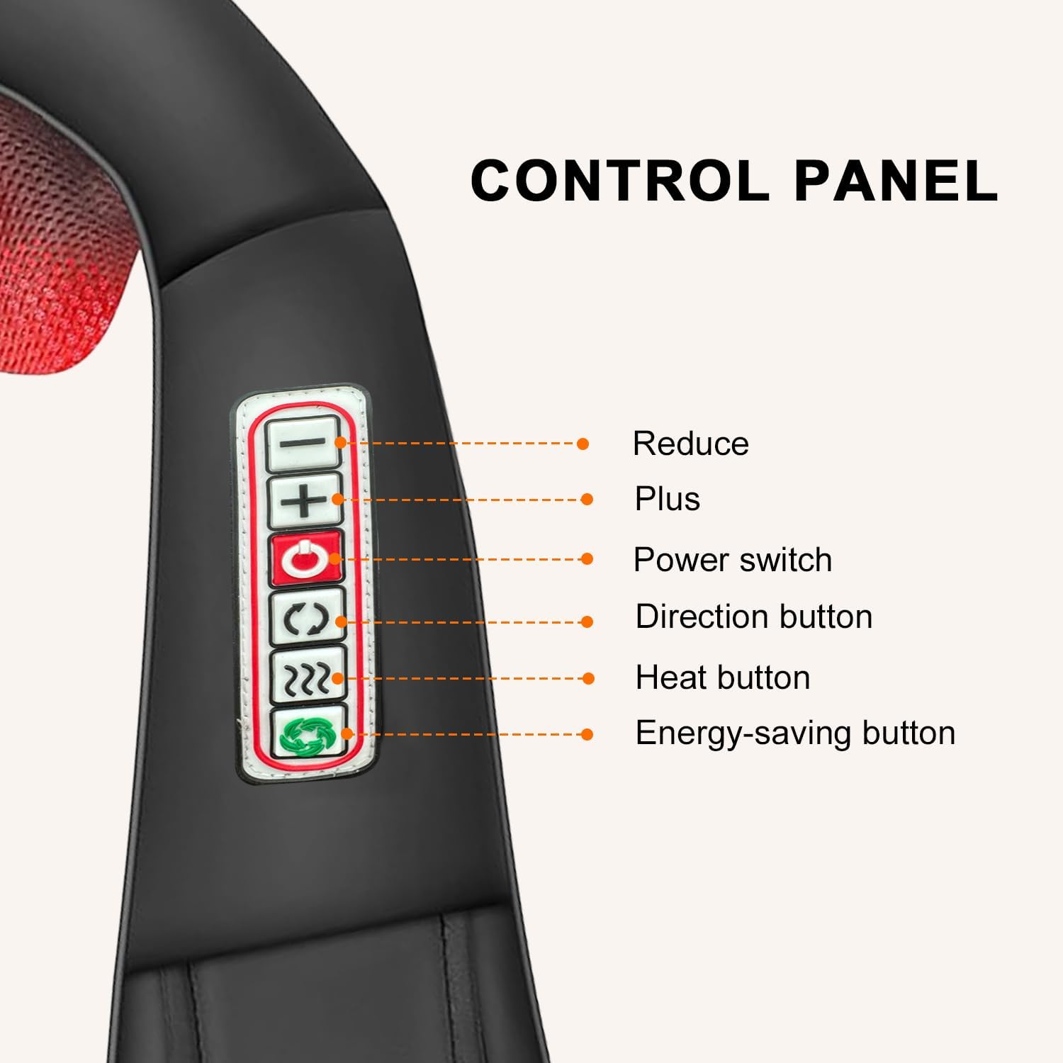 Shiatsu Neck and Shoulder Massager with Heat, Back Massager-Electric Deep Tissue 3D Kneading Massage for Shoulder Leg Body Muscle Pain Relief Use for Home Office,Best Gifts for Women Men Mom Dad