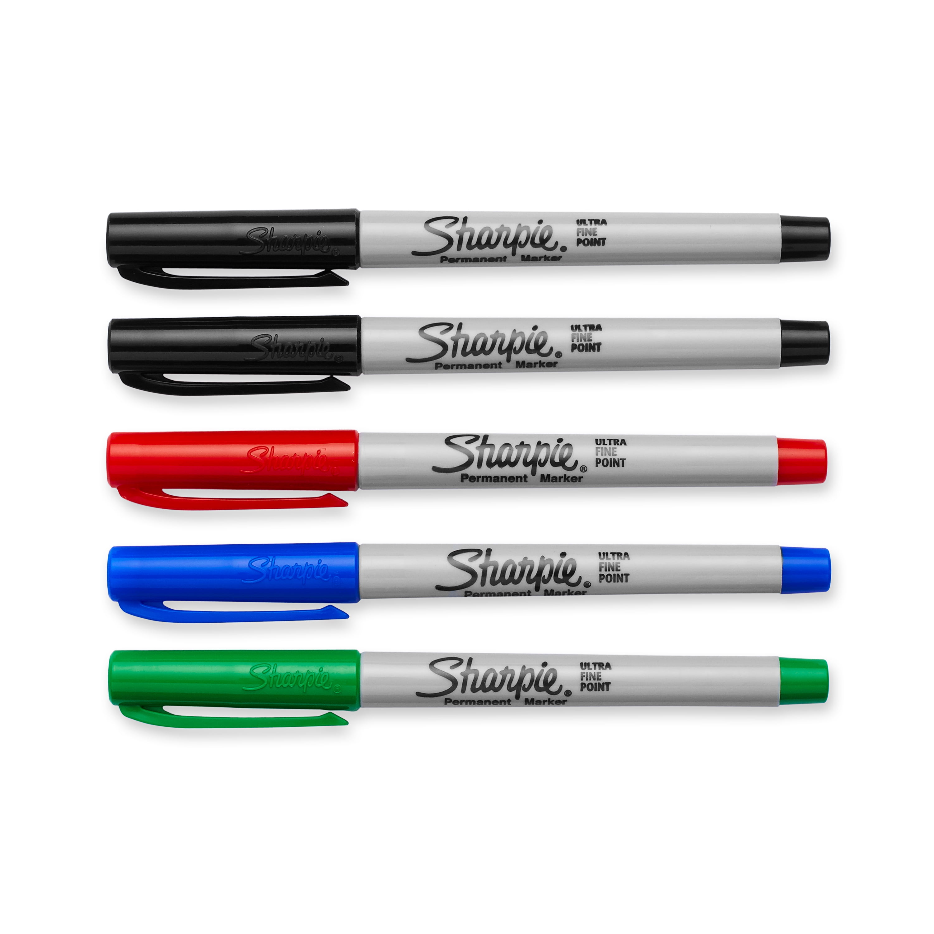 Sharpie Neon Permanent Markers Fine Bullet Tip Assorted Colors, 5 pk -  Baker's