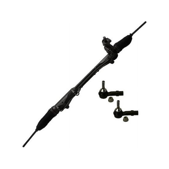Front Steering Rack and Tie Rod End Kit - Compatible with 2005 - 2007 Ford Five Hundred 2006