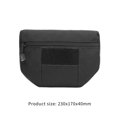 thumbnail image 3 of Chaleco cintura riñonera nailon pegatina deportes al aire libre Molle bolsa (negro) Ndcxsfigh  Para Estrenar, 3 of 3