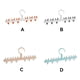 thumbnail image 2 of Monstrate Colgador de calcetines, tendedero giratorio de 360 grados para ropa, armario, almacenamiento, abrazadera organizadora a prueba de Type2 NO2, 2 of 6
