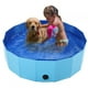 thumbnail image 5 of Piscina para perros Piscinas de baño plegables para mascotas Baño para mascotas Bañera para perros Gatos AnimalesAzul M, 5 of 5